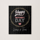 Happy moederdag legpuzzel (Verticaal)