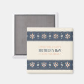 Happy Moederdag | Magneet (Voorkant / Achterkant)