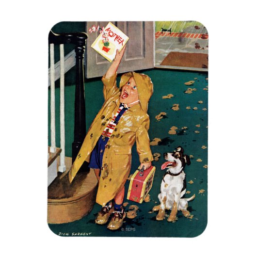 Happy Moederdag Magneet (Verticaal)