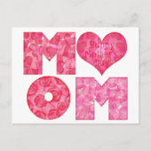Happy Moederdag mama Alphabet Briefkaart (Voorkant)