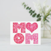 Happy Moederdag mama Alphabet Briefkaart (Staand voorkant)