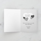 Happy Moederdag mama en Child Best Ever Stepmama Kaart (Binnen)