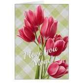 Happy Moederdag mama Ik hou van je (Voorkant)