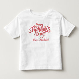 Happy Moederdag mama Kinder Shirts
