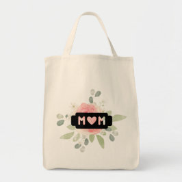 Happy moederdag mama l Cute floral Tote Bag