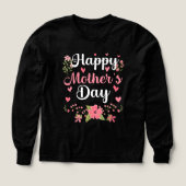 Happy Moederdag Mama Schattigee Bloemen Vrouwen (Voorkant)