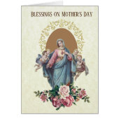 Happy Moederdag | Manuscript zonder maagd Mary (Voorkant)