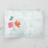 Happy Moederdag Meadow Flowers Kaart (Binnen)