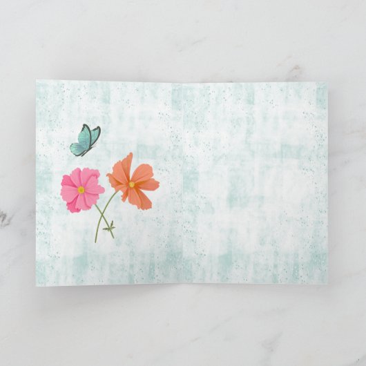 Happy Moederdag Meadow Flowers Kaart (Binnen)