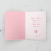 Happy Moederdag met aangepaste Sjabloon fotokaart (Binnen)