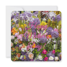 Happy Moederdag met bloemen