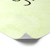 Happy Moederdag met een origineel gedicht Poster (Hoek)