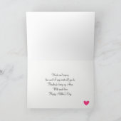 Happy Moederdag met gele en Oranje Tulips Kaart (Binnen)