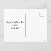 Happy Moederdag met leuke anime design Feestdagenkaart (Achterkant)