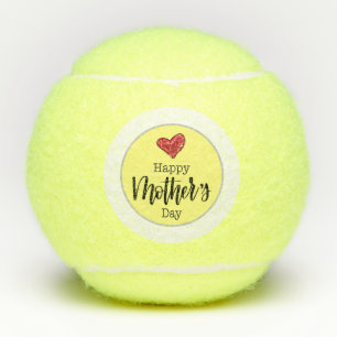 Happy Moederdag met liefde Tennis mama Tennisballen