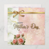 Happy Moederdag modern Holiday Kaart (Voorkant / Achterkant)