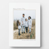 Happy Moederdag, modern, minimaal fotogeheugen Fotoplaat (voorkant)
