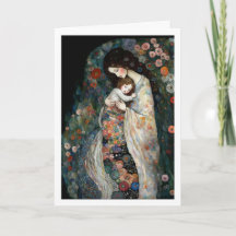 Happy Moederdag moeder en kind schilderen