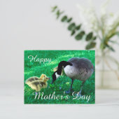 Happy Moederdag - Moeder Goose Briefkaart (Staand voorkant)