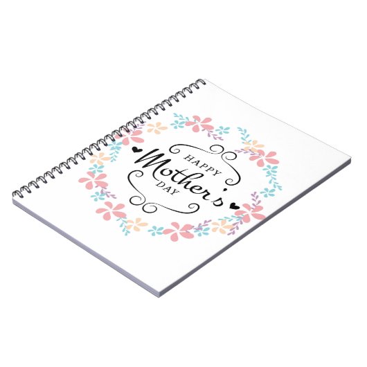 Happy Moederdag, Moederdag Gift Notitieboek (Linkerzijde)