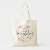 Happy Moederdag, Moederdag Gift Tote Bag (Voorkant)