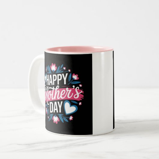 Happy Moederdag Mok (Voorkant links)