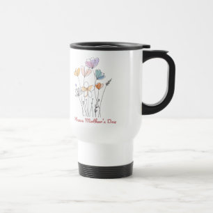 Happy Moederdag Mok – een prachtig bloemencadeau