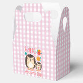 Happy Moederdag Mom en Baby Hedgehog Bedankdoosjes (Geopend)