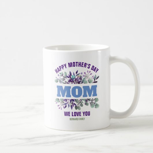HAPPY MOEDERDAG MOM GEPERSONALISEERD GIFT KOFFIEMOK (Rechts)