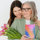 Happy Moederdag MOM Moderne Abstracte foto Feestdagen Kaart