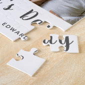 Happy Moederdag Nana Photo Collage Jigzaag Legpuzzel (Zijkant)