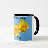 Happy Moederdag narcissen bloemen Mok (Voorkant rechts)