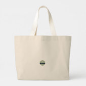 Happy Moederdag Natuur Design DigitalArtCanvas Grote Tote Bag (Achterkant)
