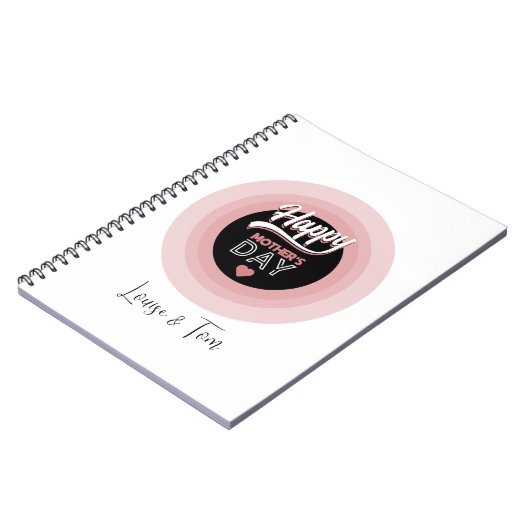 Happy moederdag notitieboek (Linkerzijde)