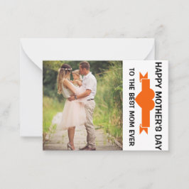 HAPPY MOEDERDAG NOTITIEKAARTJE