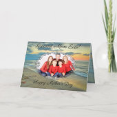 Happy Moederdag Ocean Sunset 0735 Kaart (Voorkant)