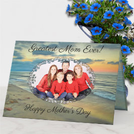 Happy Moederdag Ocean Sunset 0735 Kaart