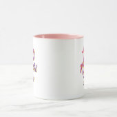 Happy Moederdag op Two Tone Mok (Midden)