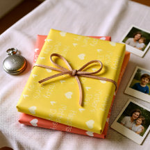 Happy Moederdag oranje thema set van 3