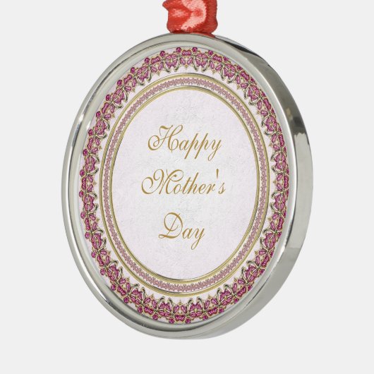 Happy Moederdag Ornament (Links)