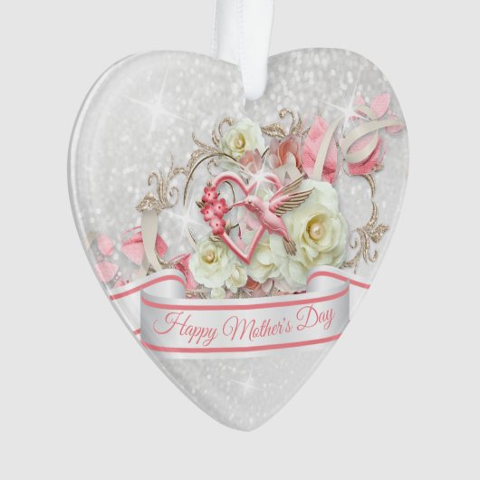 Happy Moederdag Ornament (voorkant)