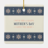 Happy Moederdag | ORNAMENT (Achterkant)