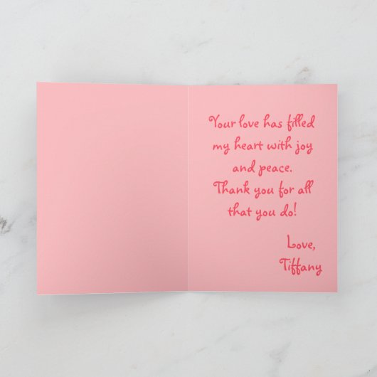 Happy Moederdag  Panda Kaart (Binnen)