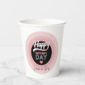 Happy moederdag papieren bekers (Voorkant)