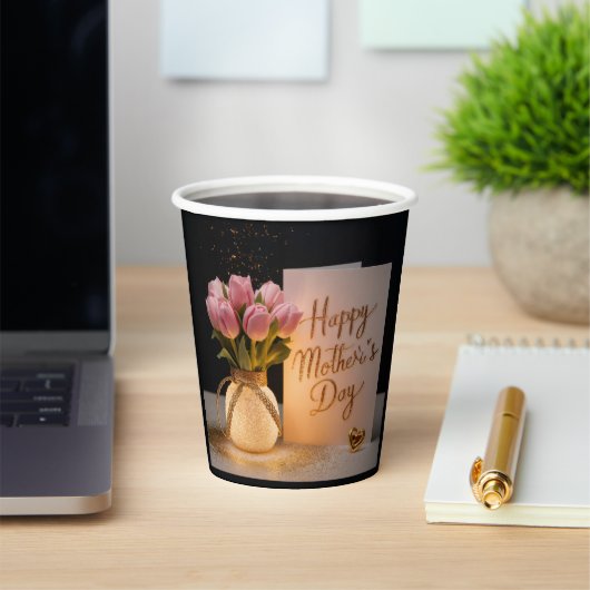 Happy Moederdag Papieren Bekers (Insitu)