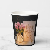 Happy Moederdag Papieren Bekers (Voorkant)