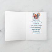 Happy Moederdag Partner Schattige Birds Kaart (Binnen)