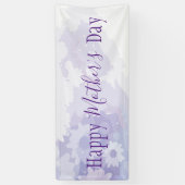 Happy Moederdag Party-banner Spandoek (Verticaal)