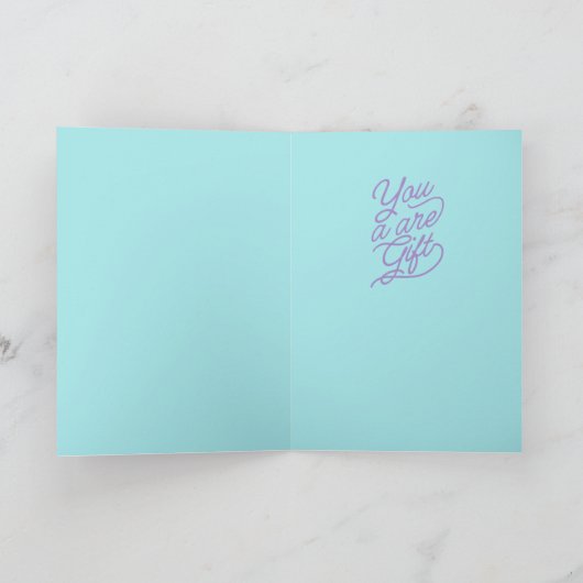 Happy Moederdag Pastel Tie Dye Kaart (Binnen)