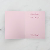 Happy Moederdag Peonies Kaart (Binnen)